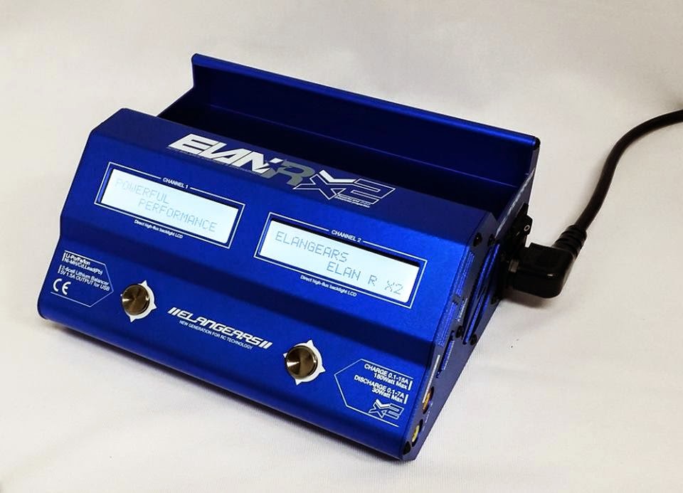 プロスペックELAN.R充電器バージョンアップ済