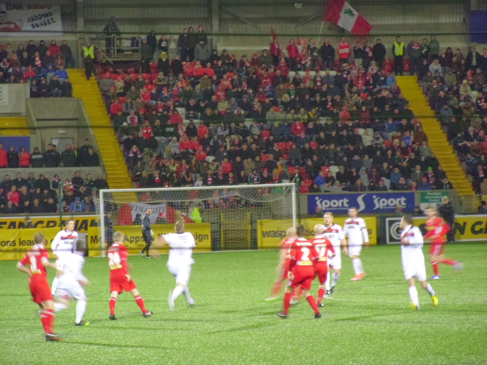 Damage In The Box! CLIFTONVILLE F.C (Solitude)
