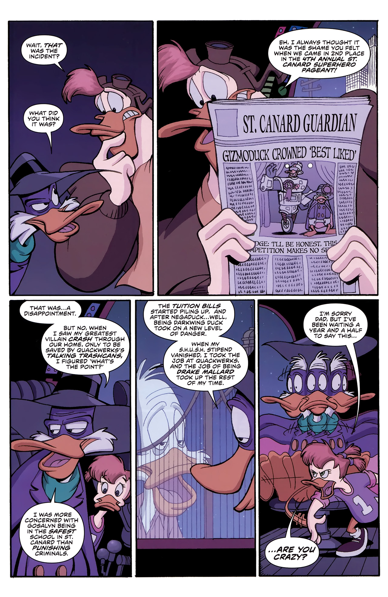 Read online Darkwing Duck comic -  Issue #3 - 12