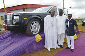 Photos: Bishop Tom Samson Receives 2014 Rolls Royce Phantom As Birthday Gift