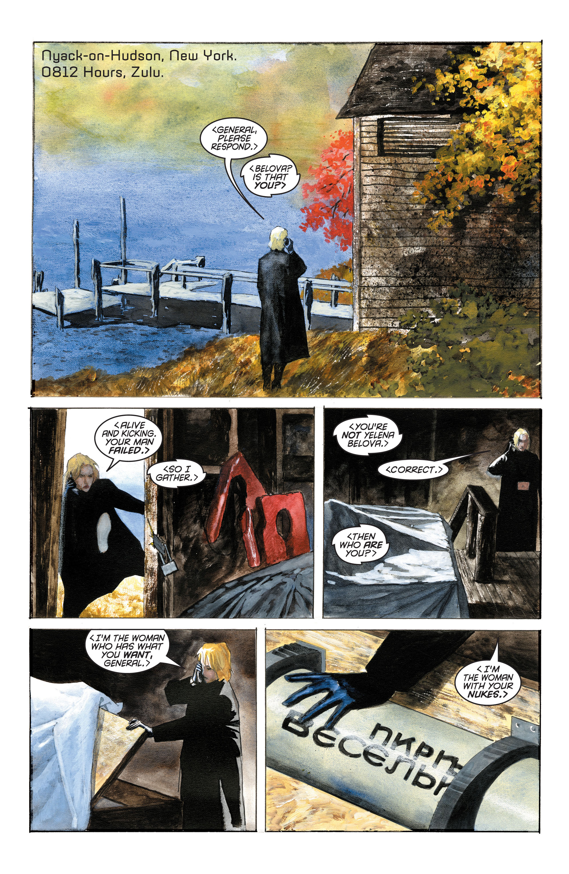 Read online Black Widow (2001) comic -  Issue #3 - 7