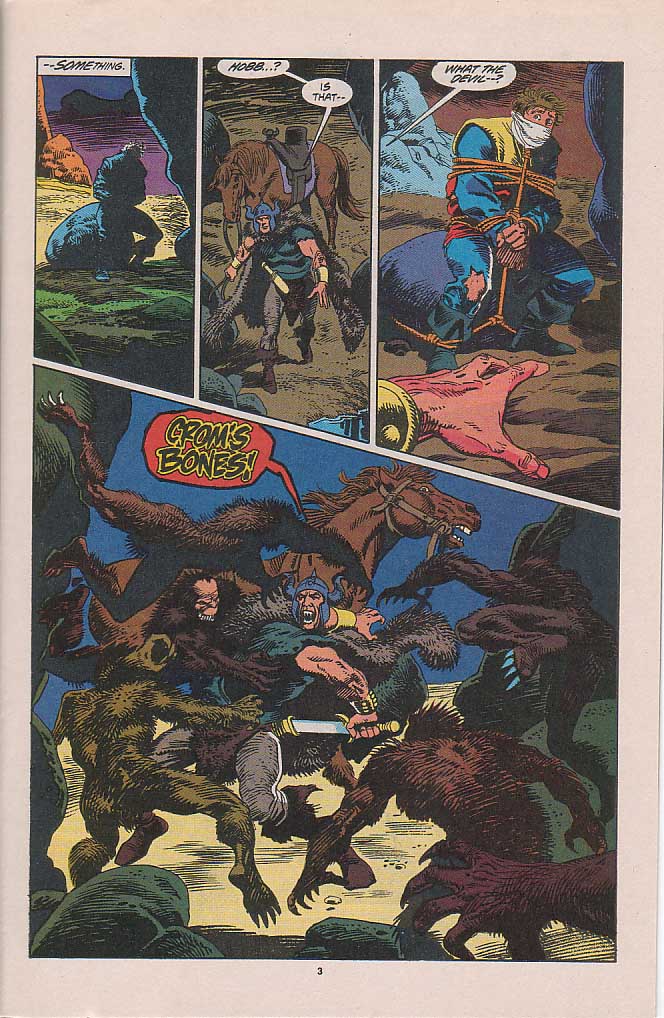 Read online Conan the Barbarian (1970) comic -  Issue #263 - 4