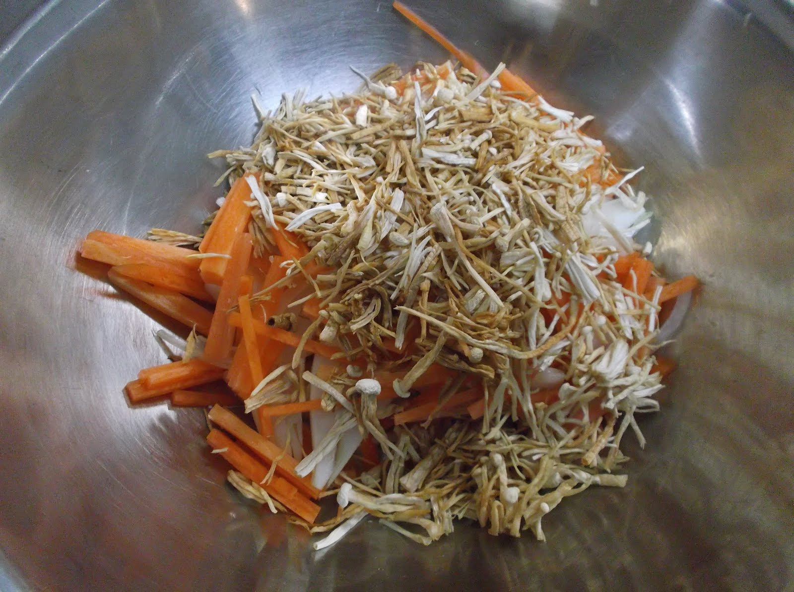 Dried Enoki Kakiage