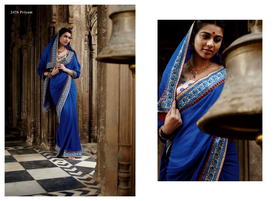 Laxmipati Designer Embroidered Sarees | Bombay Saree Collection - She9 ...