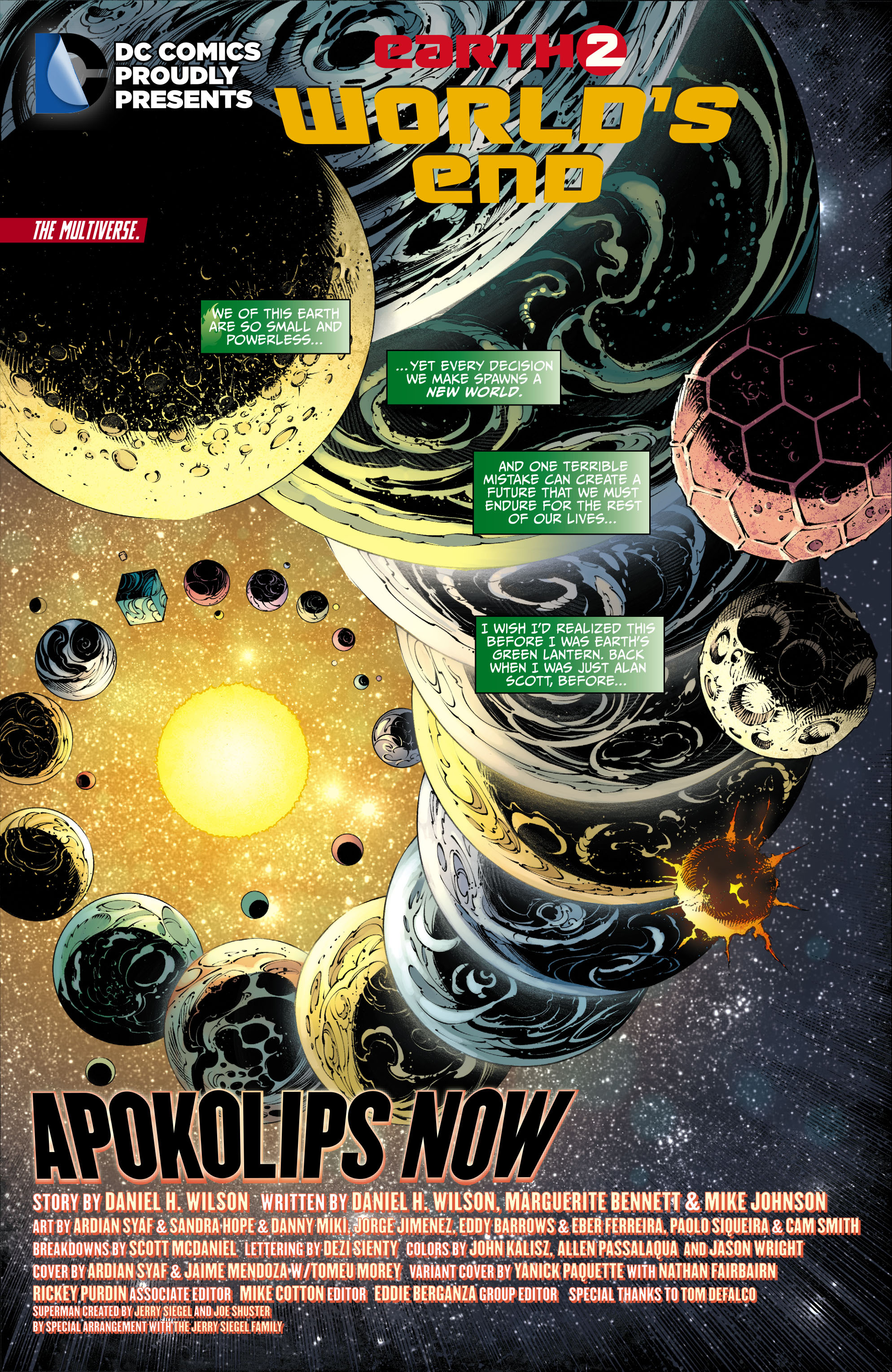 Read online Earth 2: World's End comic -  Issue #1 - 2