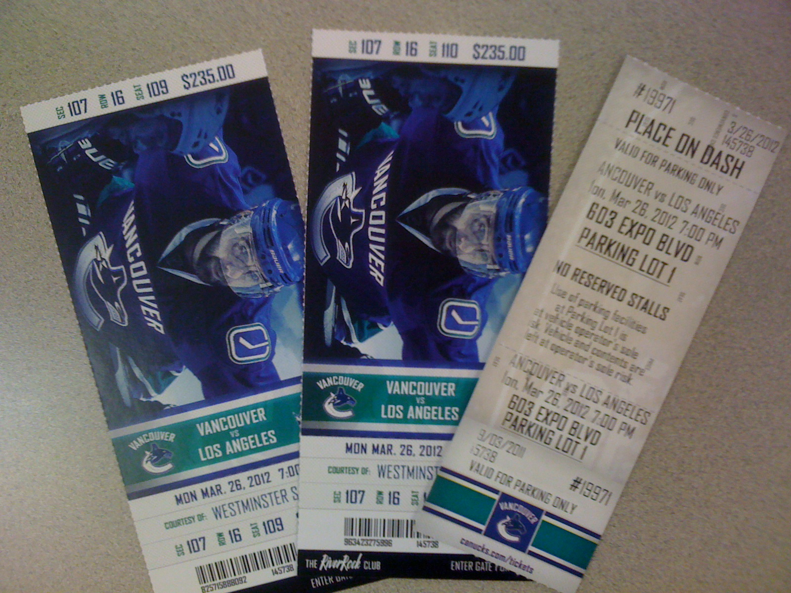 tickets for canucks game