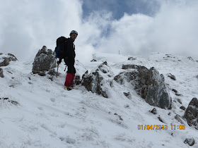 Serra di Celano, cresta ovest Serra di Celano, cresta ovest