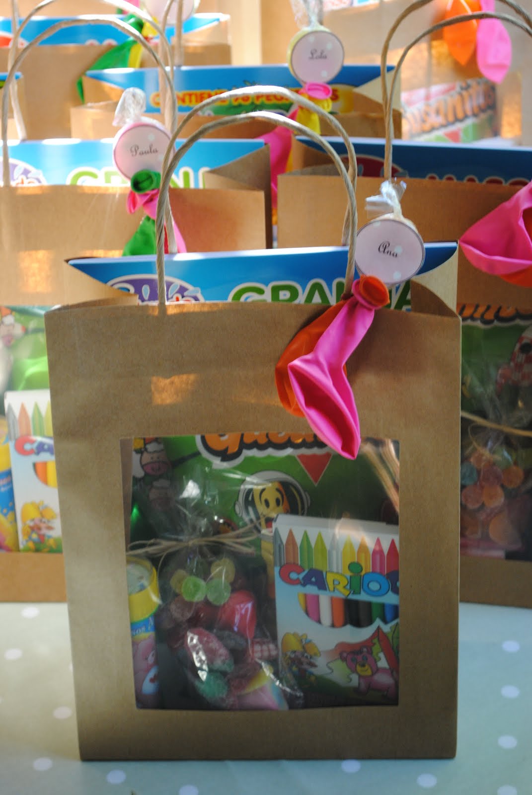 LOS DETALLES DE BEA: 23 bolsas dulces cargadas de sorpresas para