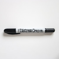  Distress Crayon Black