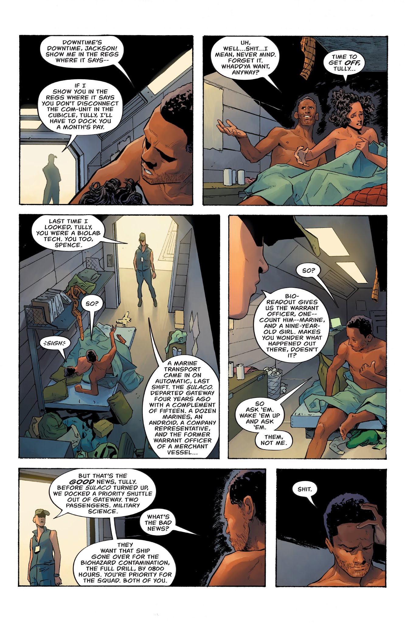 Read online William Gibson's Alien 3 comic -  Issue #1 - 12