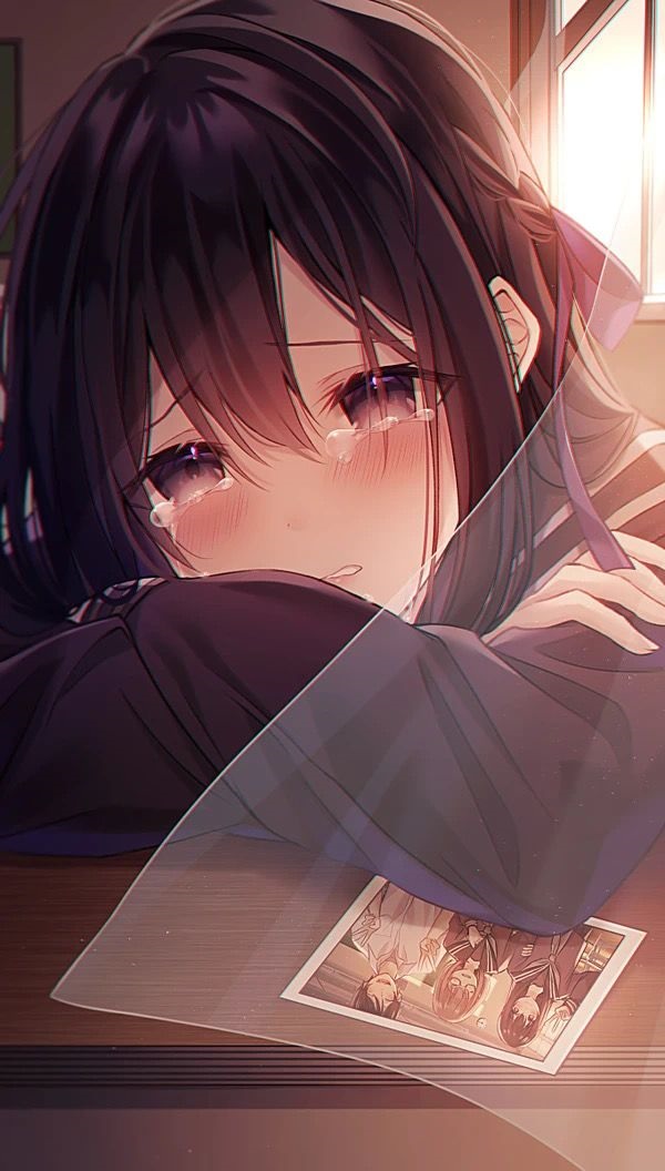 30 Gambar Foto Anime Sedih Yang Buat Kamu Baper Anidraw