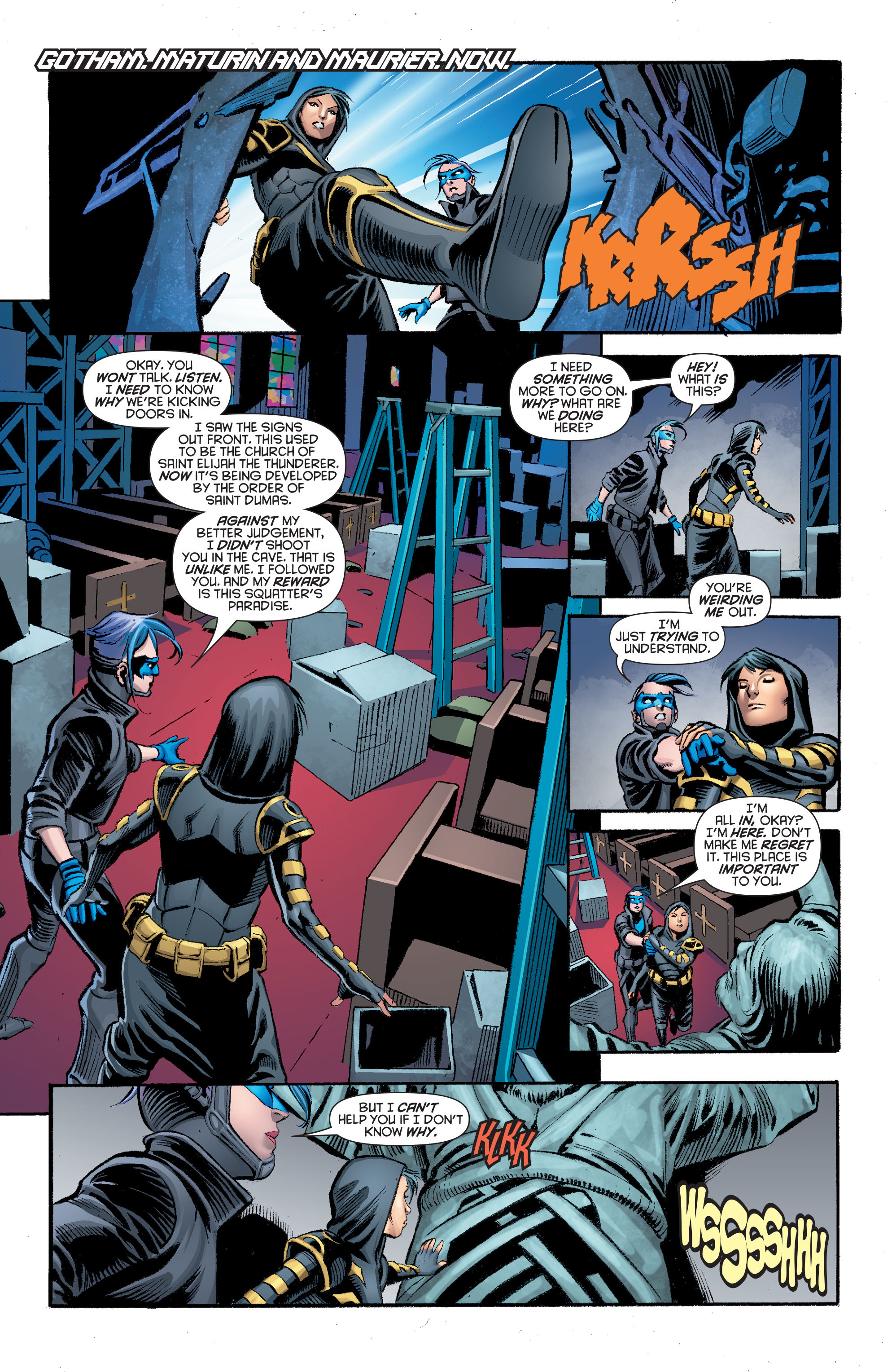Read online Batman & Robin Eternal comic -  Issue #5 - 9