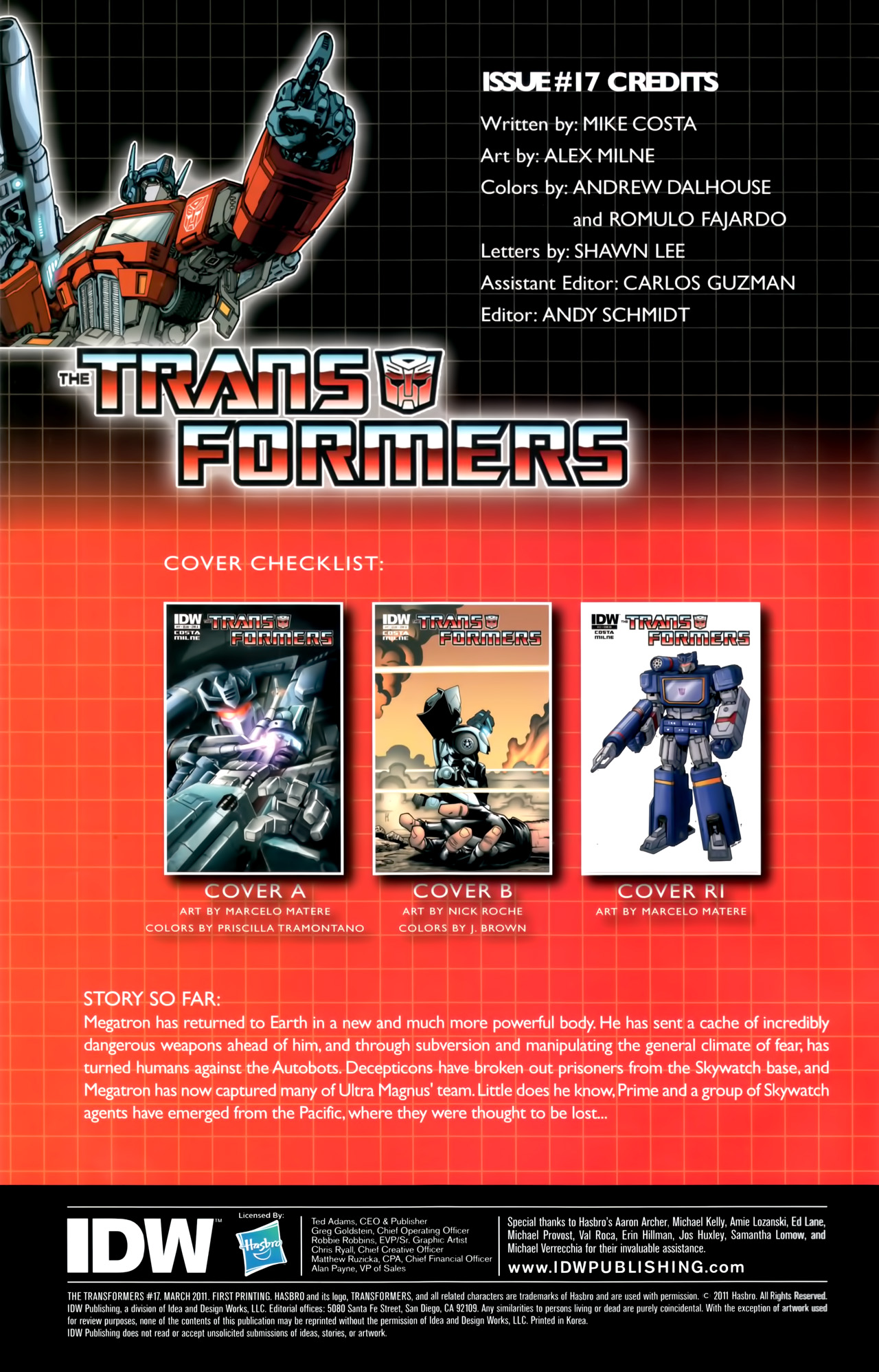 Read online The Transformers (2009) comic -  Issue #17 - 4