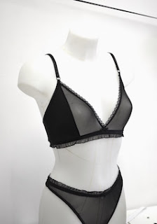 lingerie workshop sewing black bra learn sewing london