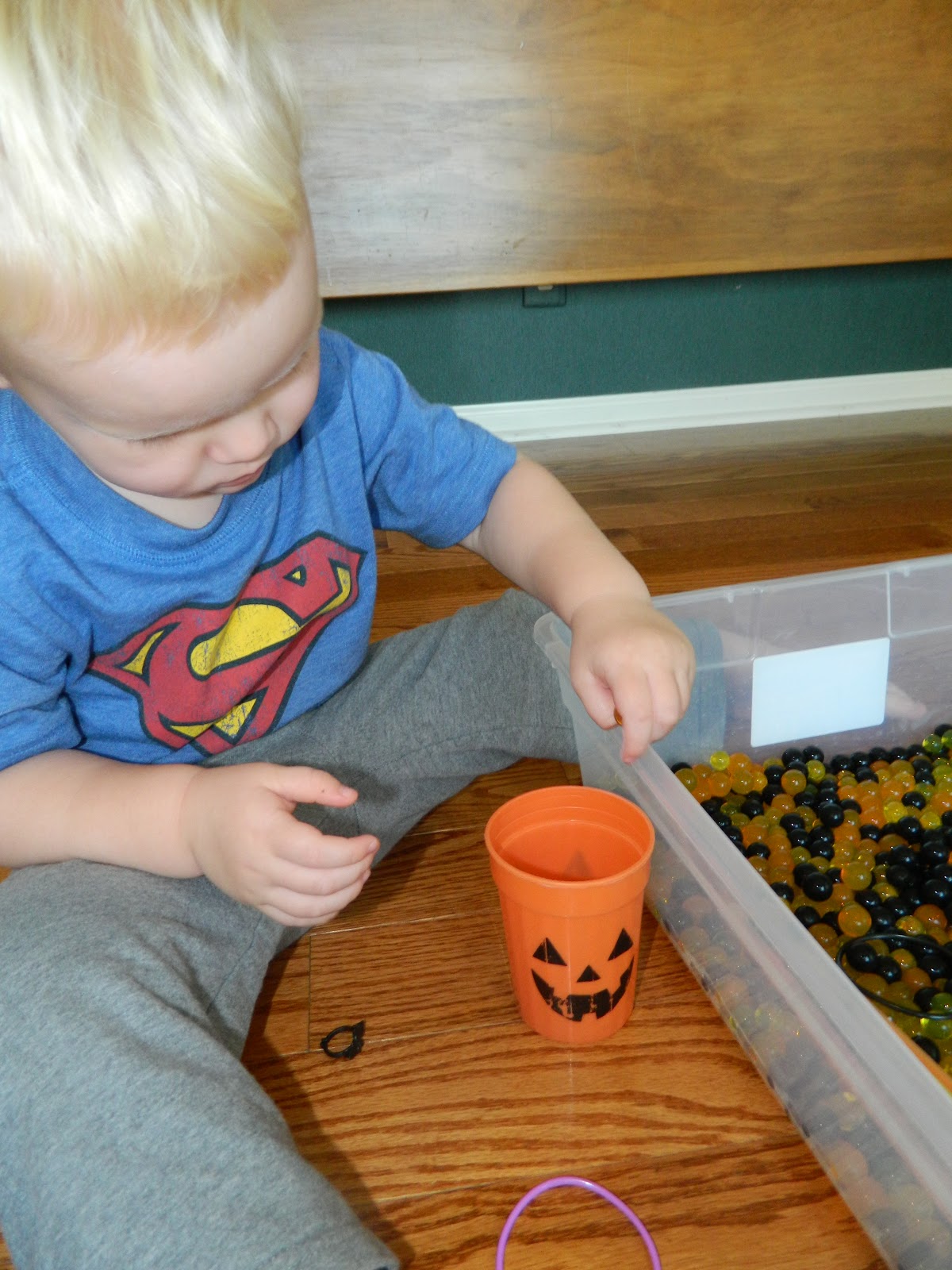 The Three Bears Get Crafty Halloween Sensory Box