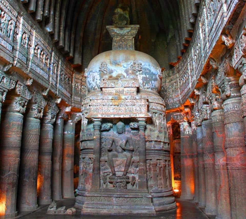 The Magic Tours Blog Buddhist architecture in Ajanta