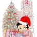 Betty boop vestida de mama noel