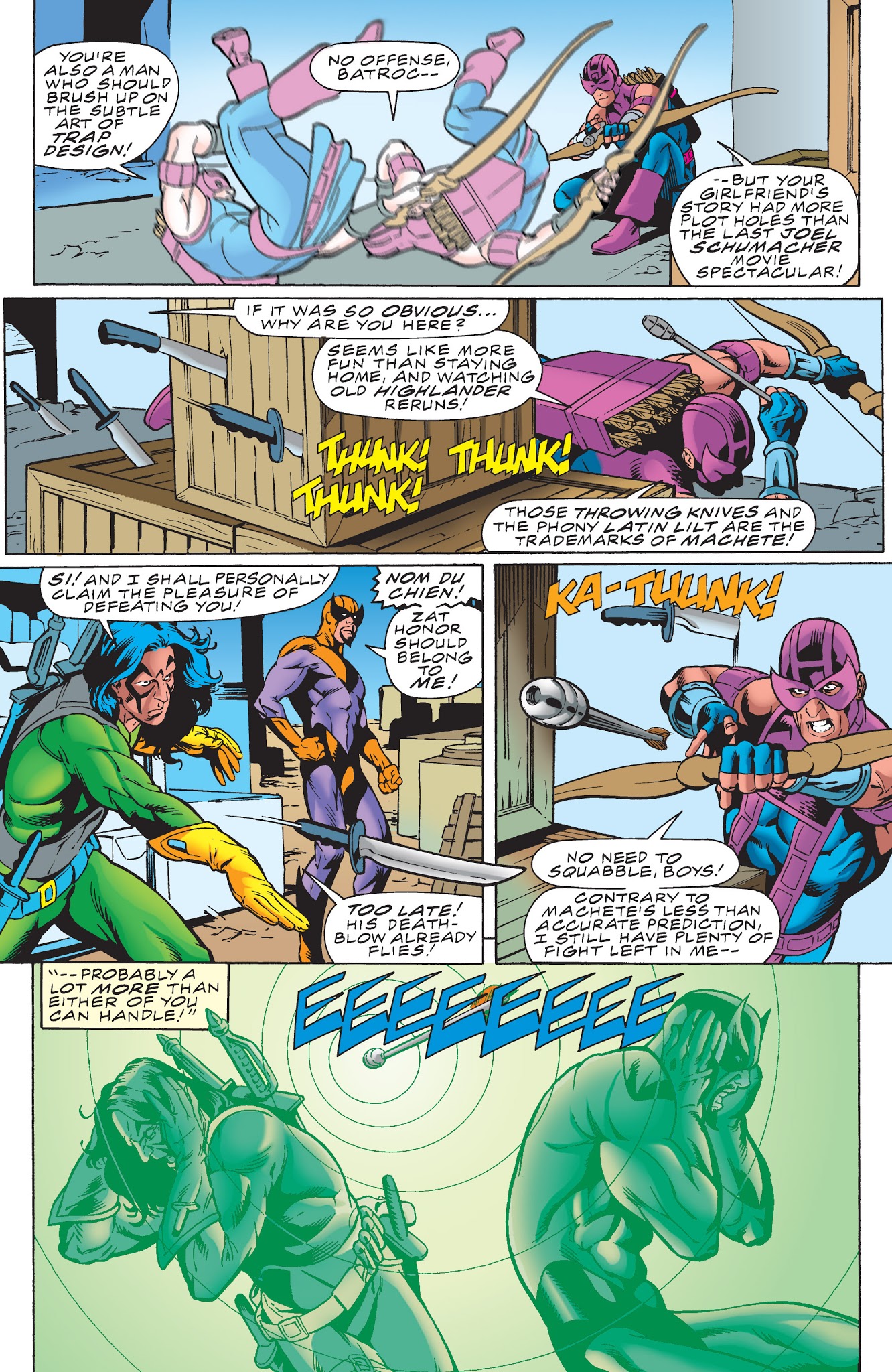 Read online Avengers: Hawkeye - Earth's Mightiest Marksman comic -  Issue # TPB - 7
