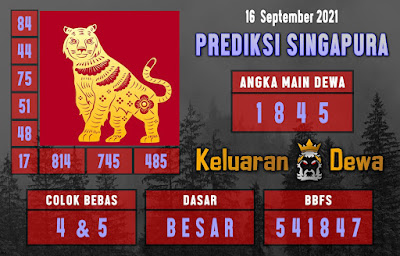 Bocoran prediksi singapura