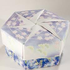 origami maniacs tomoko fuseâ´s origami hexagonal box by tomoko fuse Ball Tomoko Fuse instructions for the lid