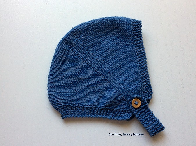 Con hilos, lanas y botones: DIY cómo hacer una capota a punto bobo para bebé paso a paso (patrón gratis)