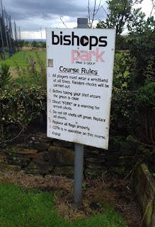 Bishops Park Pitch & Putt course in Oldham