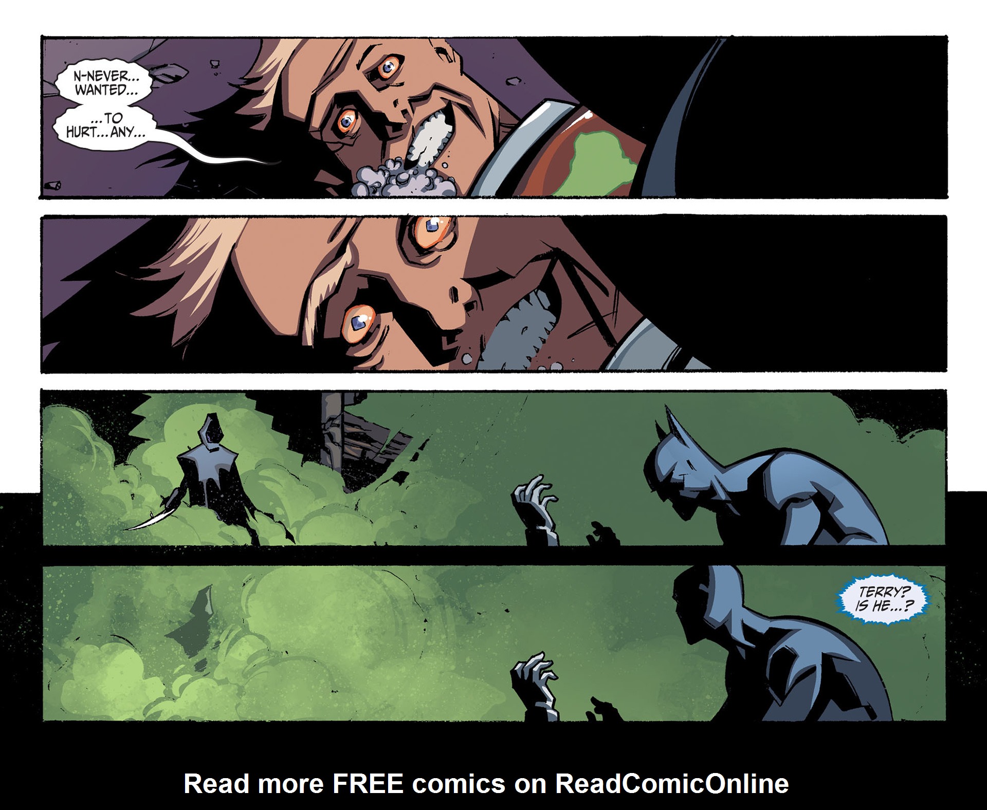 Read online Batman Beyond 2.0 comic -  Issue #30 - 21