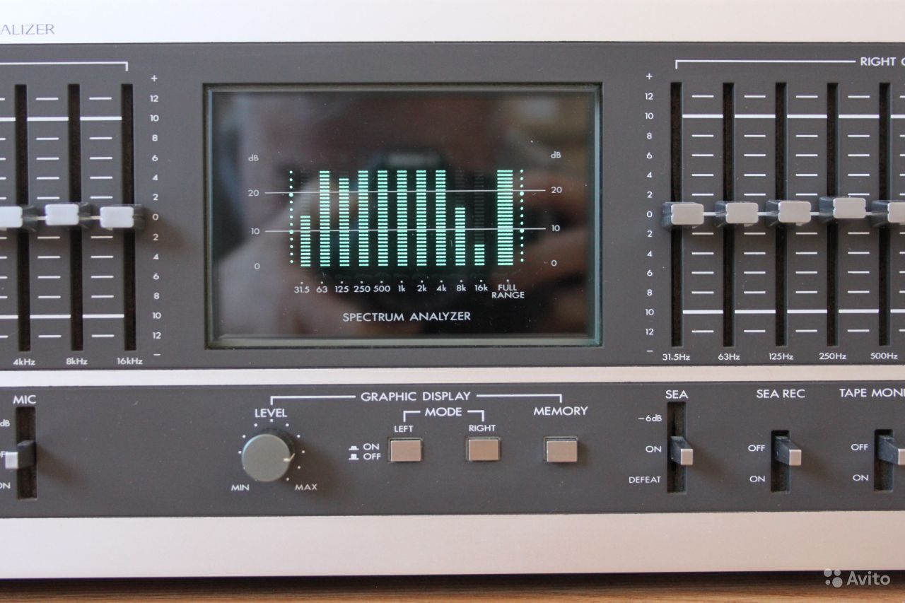 JVC SEA80 Graphic Equalizer AudioBaza