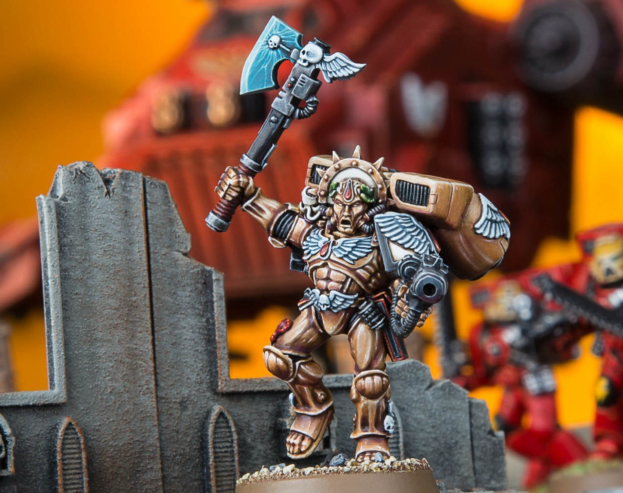 Miniature Games Workshop Commander Dante - Warhammer 40k Angeli Del Sangue, Miniatura NUOVA In Scatola Genestealer Cult Combat Patrol - Foto 3