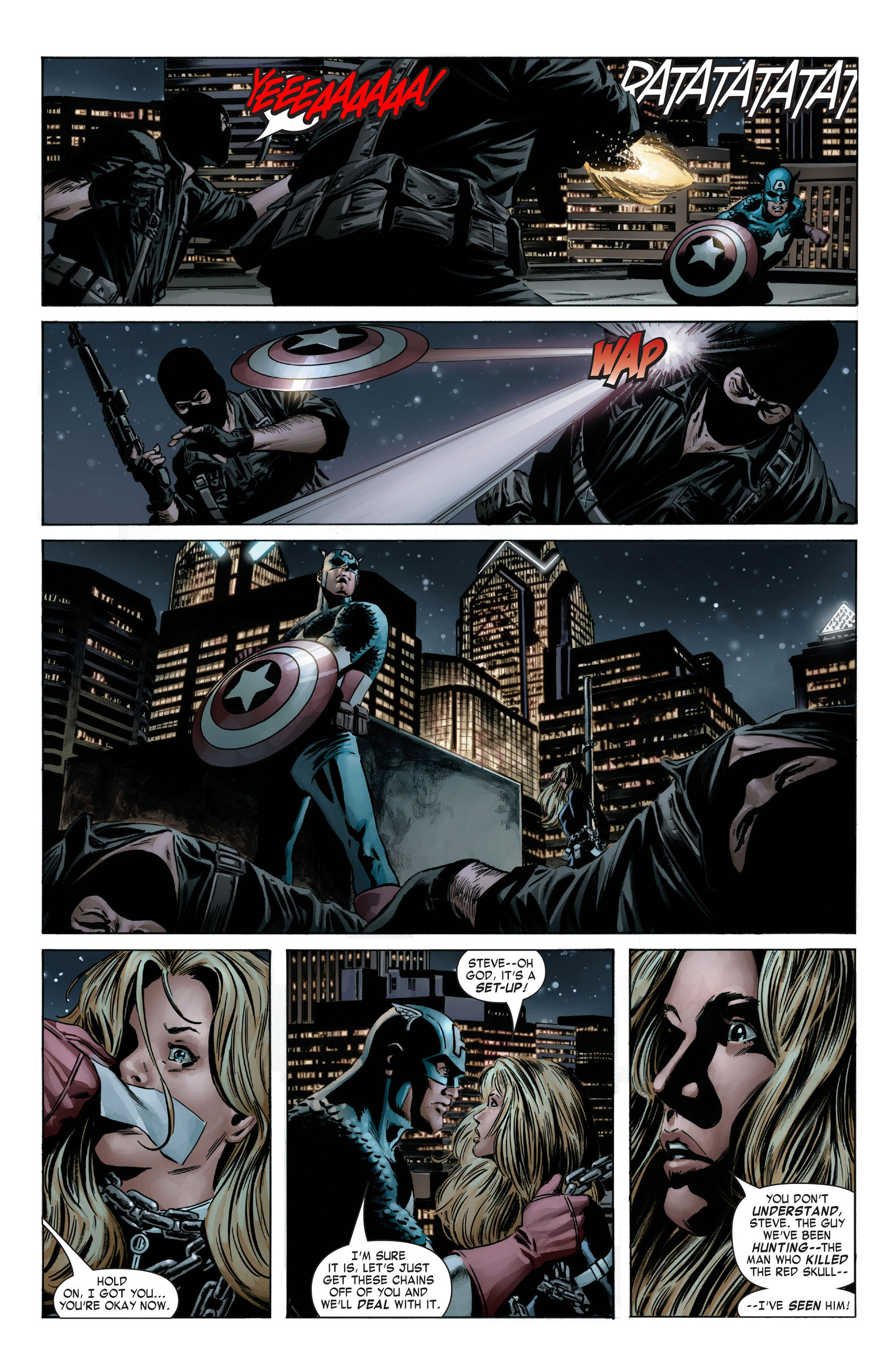 Read online Captain America (2005) comic -  Issue #6 - 17