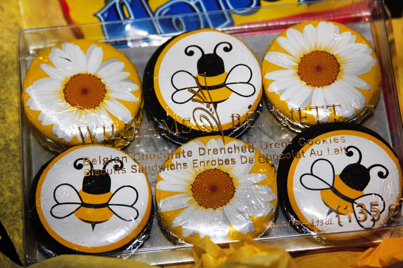 For the Love of Food Don't Worry Bee Happy Gift Basket