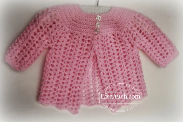 Free Vintage Crochet Pattern for Baby Cardigan Jacket Tried and Tested