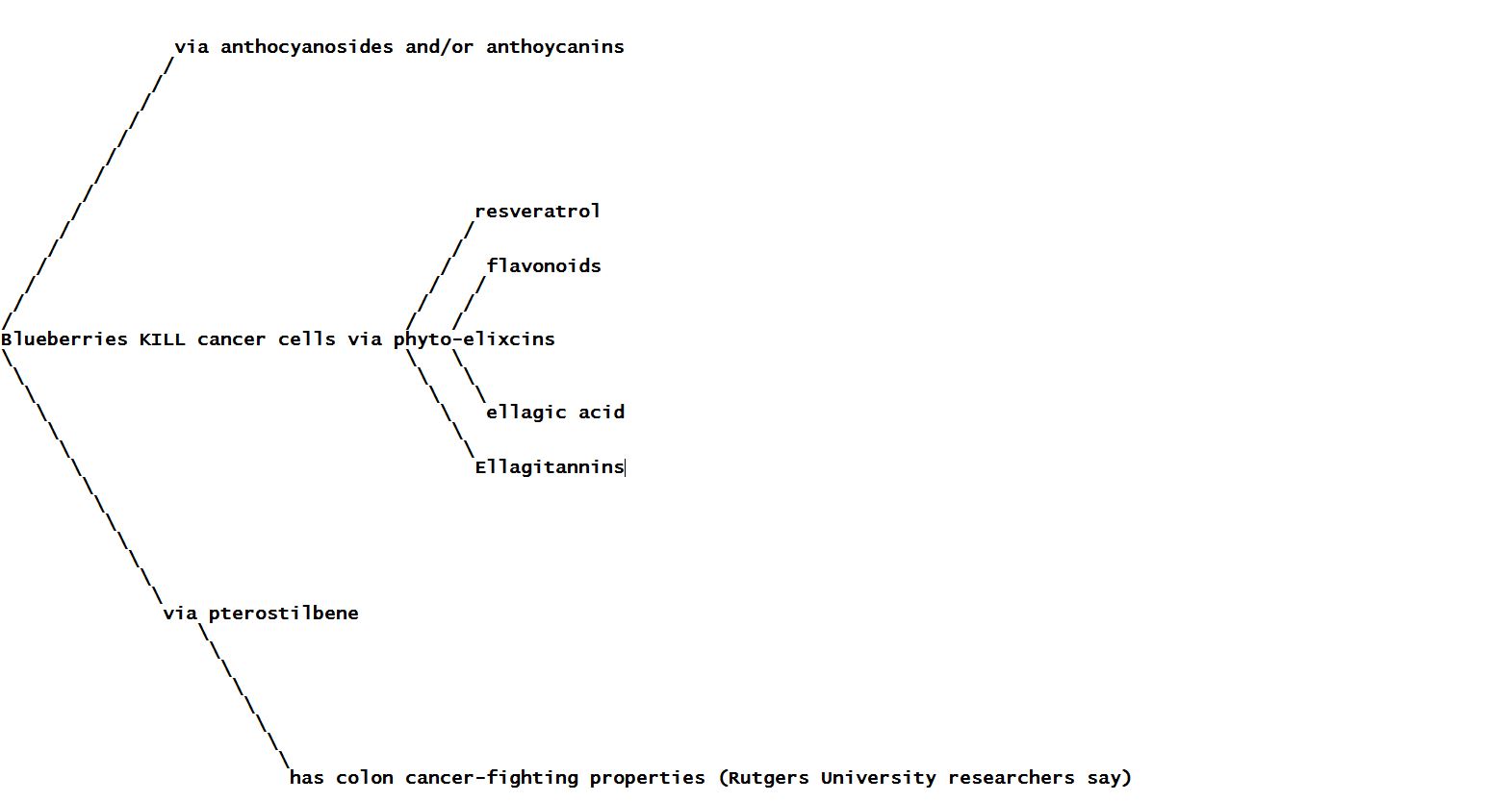 TRUTH ABOUT CANCER BLOG BLUEBERRIES KILL cancer