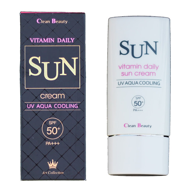 CB Cream Vitamin Daily Sun UV Aqua Cooling Sebum Clear Fitting Beauty 