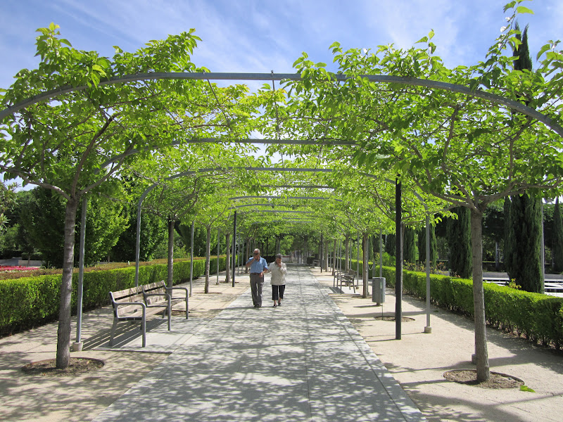 Periplo: 314.- Pérgolas del Parque del Canal (Madrid)