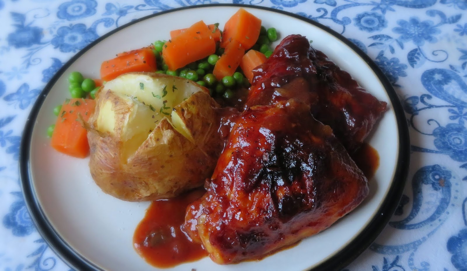Cranberry Baked Chicken | The English Kitchen