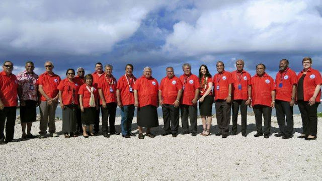 Đại diện 18 nước thành viên của Diễn đàn Thái Bình Dương