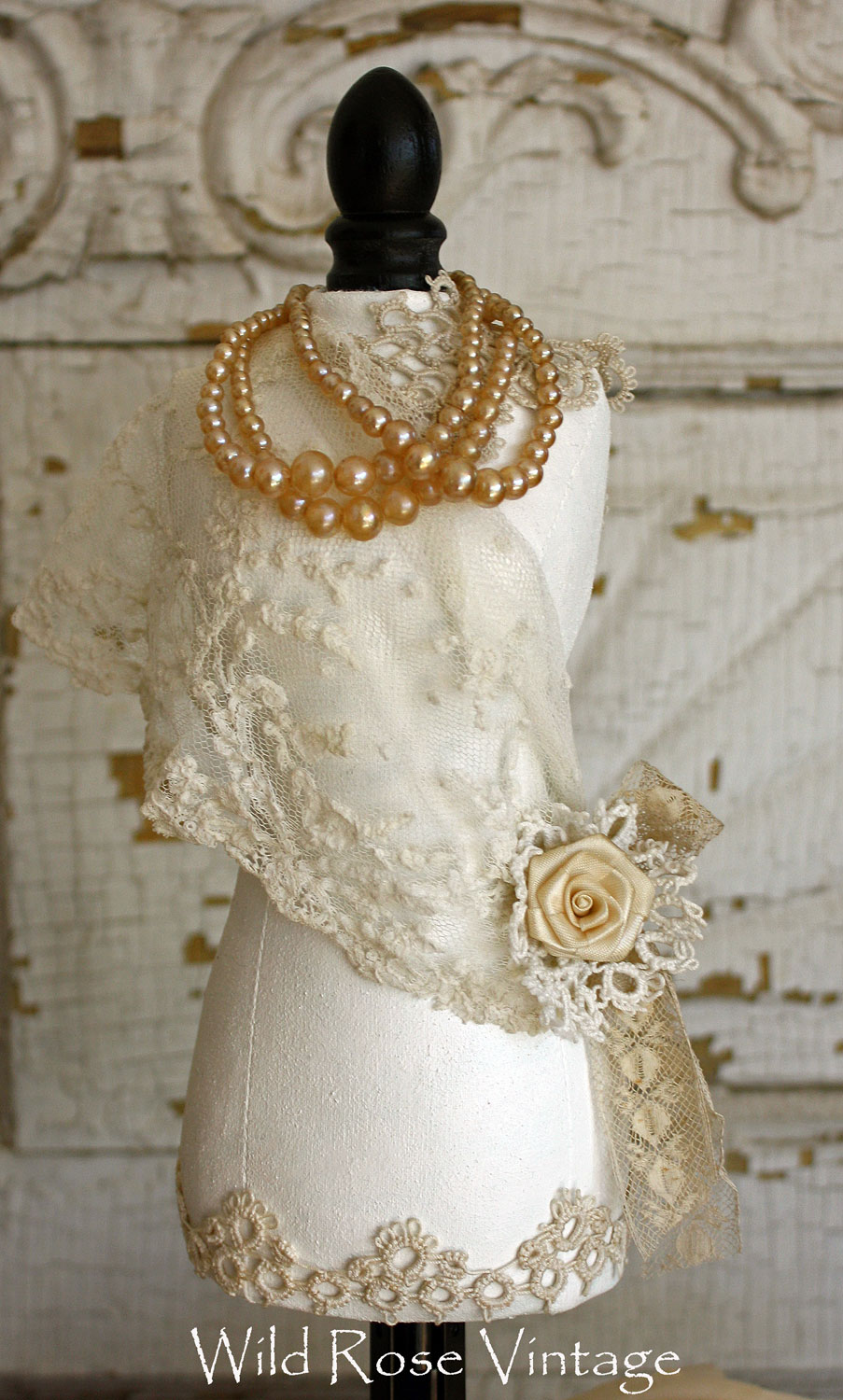 Wild Rose Vintage Dress Form Party