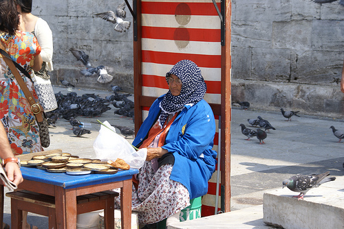 old Turkish woman