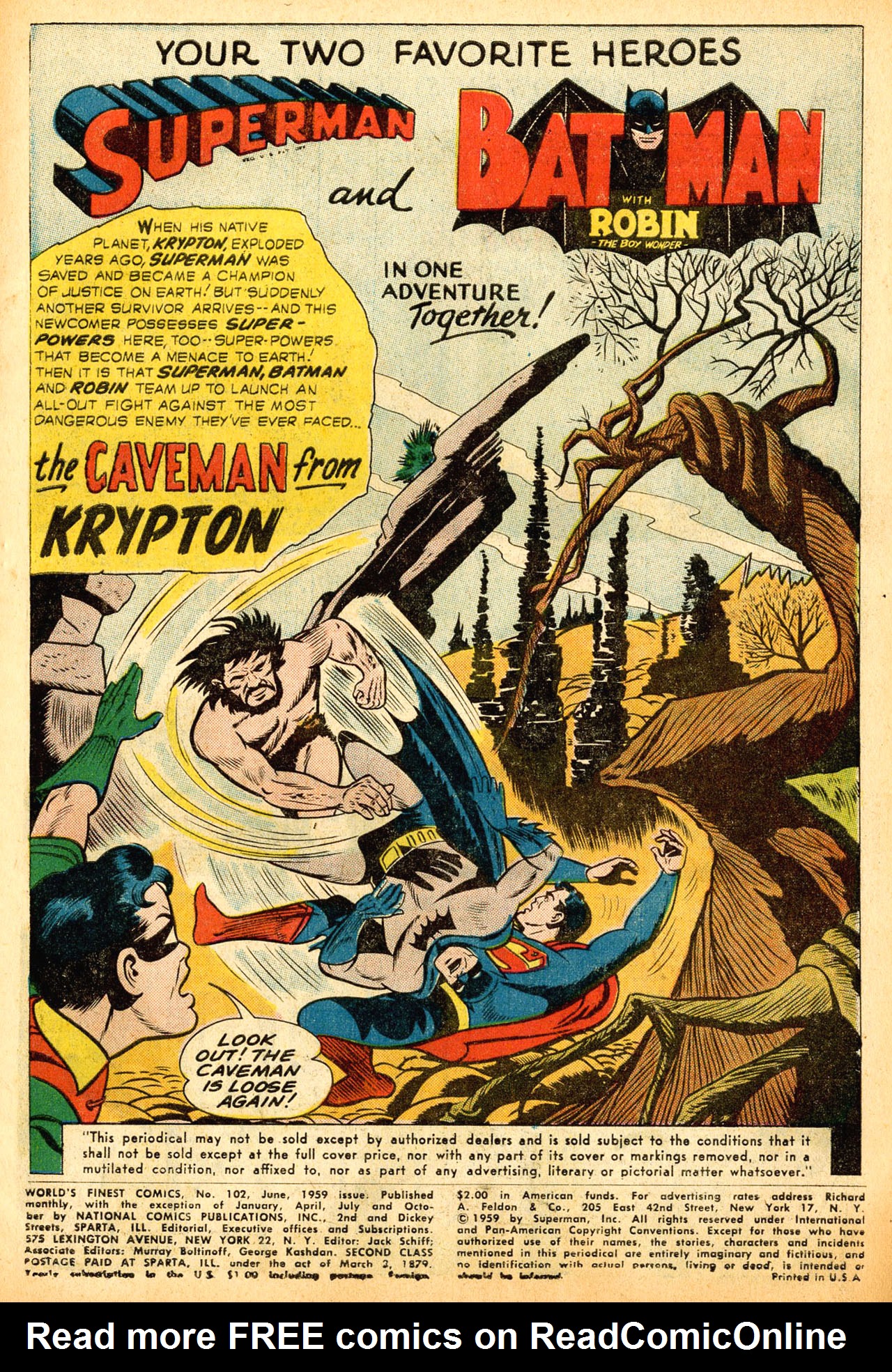 Read online World's Finest Comics comic -  Issue #102 - 3
