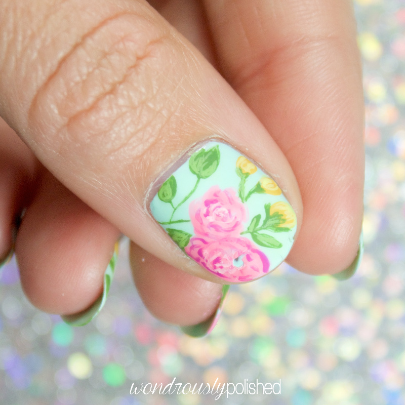 Wondrously Polished Nail Art The Planner Society Washi Series May 2016