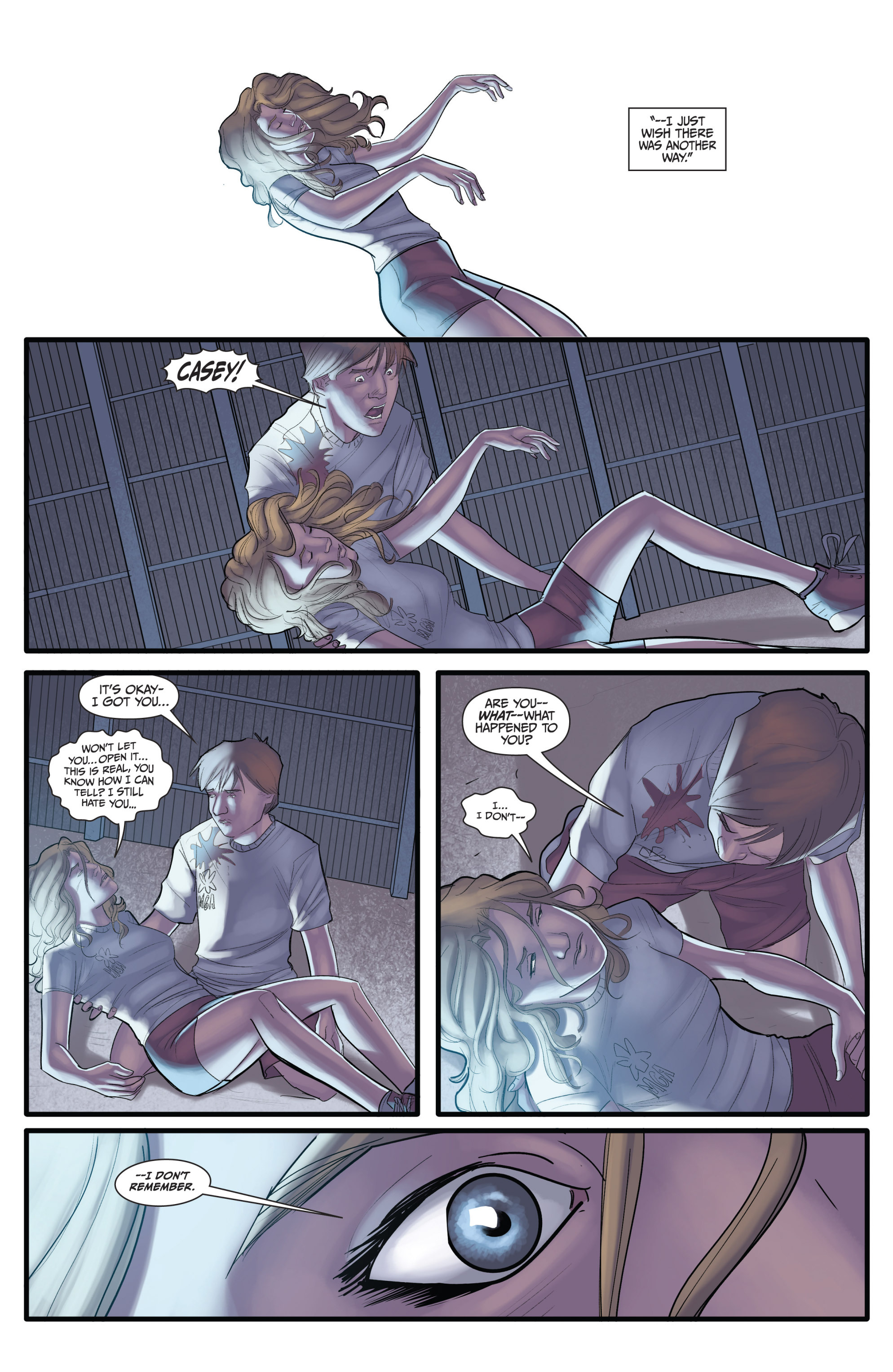 Read online Morning Glories comic -  Issue #29 - 22