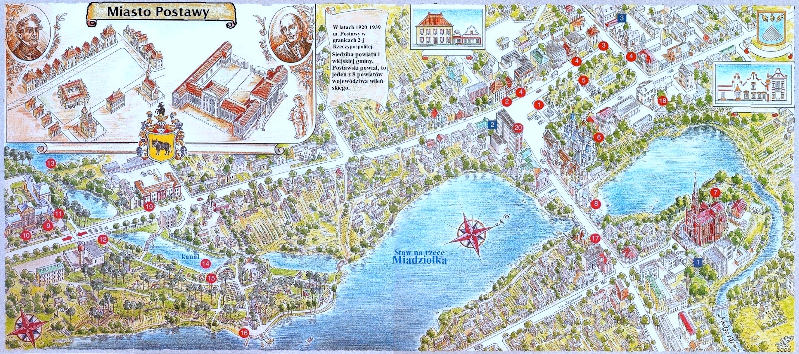 Карта заславля с улицами и номерами домов