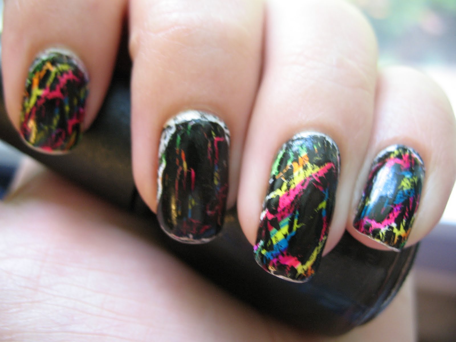 Moondancerjen's Nails: Playing with Color Club Neon Stripers = Awesome ...