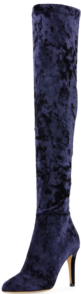 jimmy choo velvet booties