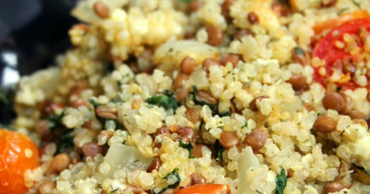 Jo and Sue Mediterranean Quinoa and Lentils