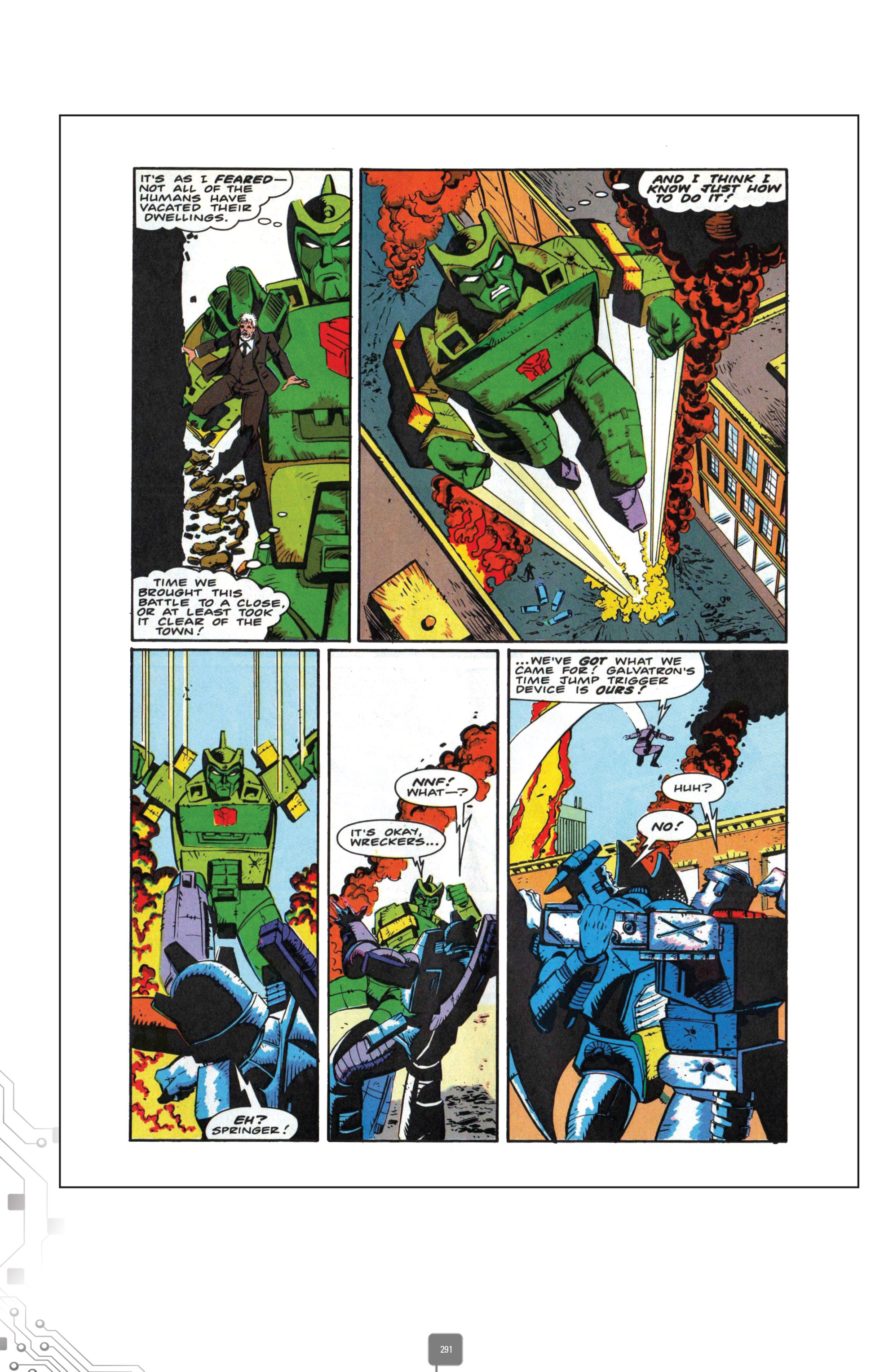 Read online The Transformers Classics UK comic -  Issue # TPB 5.5 - 111