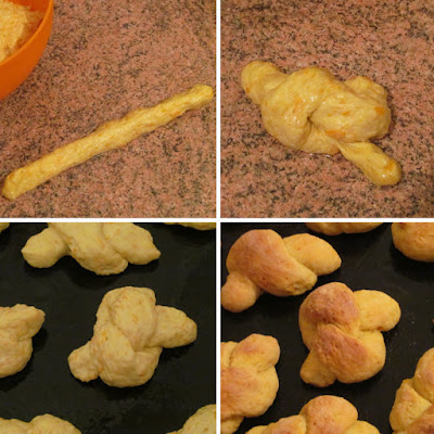 Тыквенные закусочные булочки "Узелки" (Pumpkin Garlic Knots)