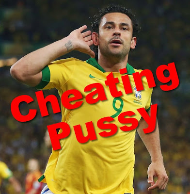 World Cup Brazil Fred is a cheating pussy