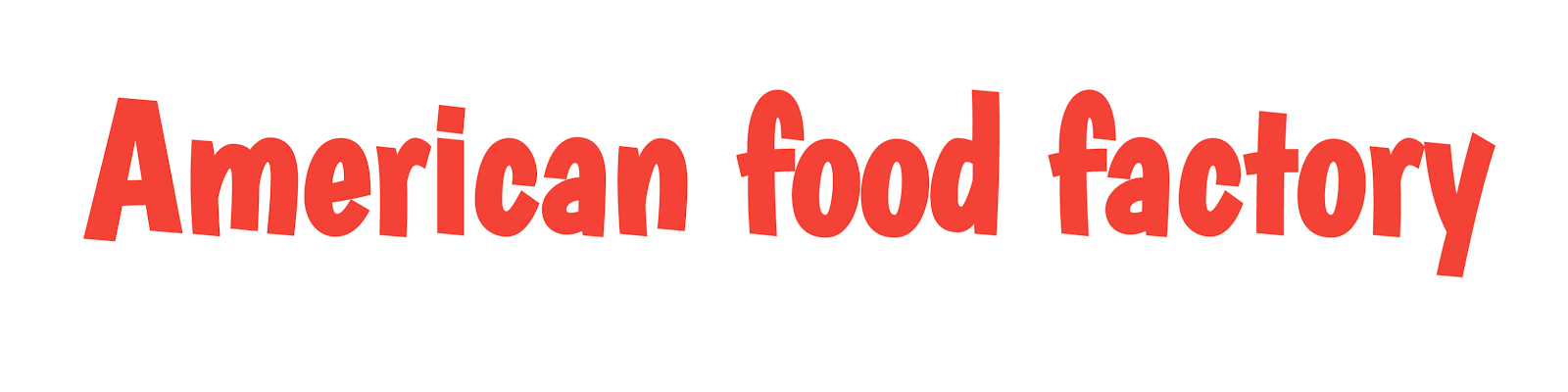 American food factory